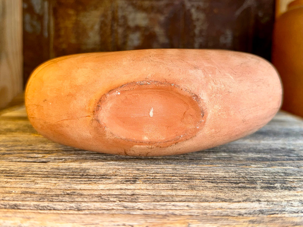 Round Terracotta Vase