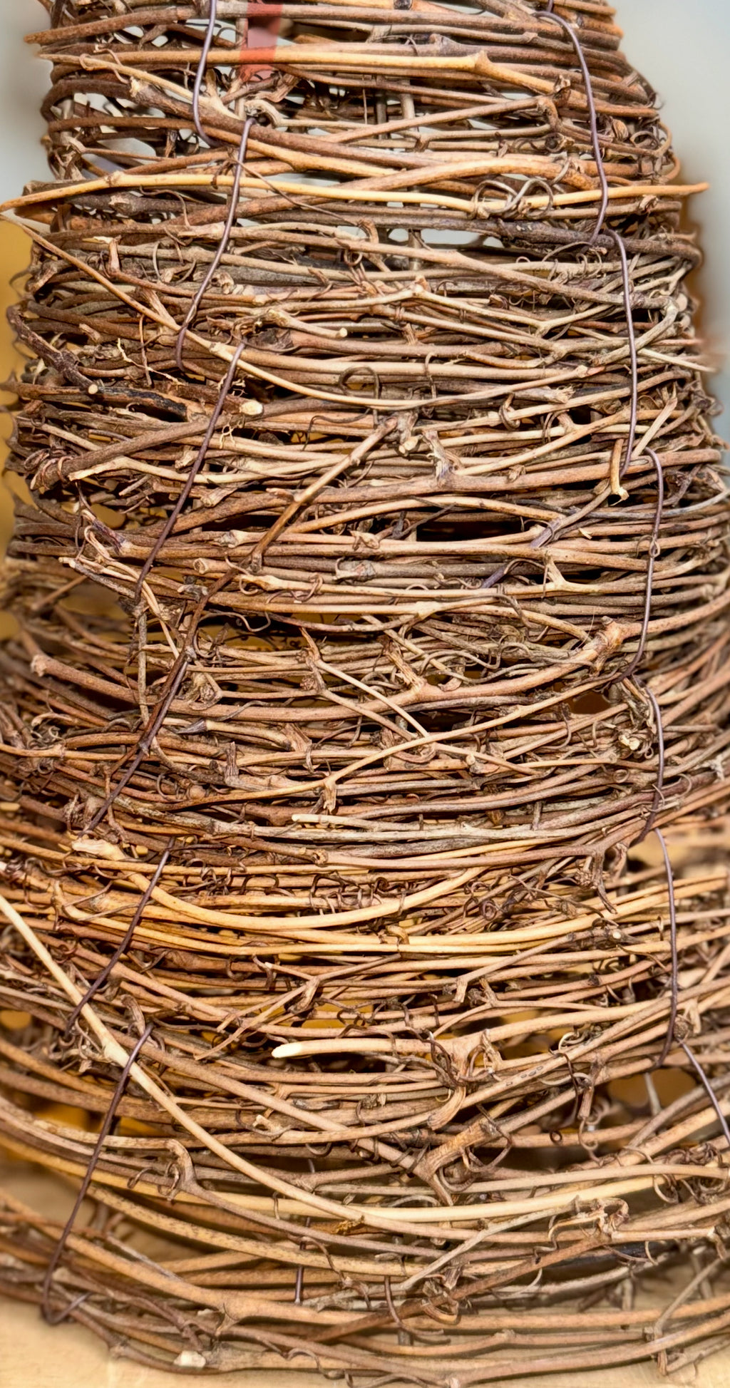 Rustic Grapevine Bell Décor – Handcrafted Natural Vine Accent