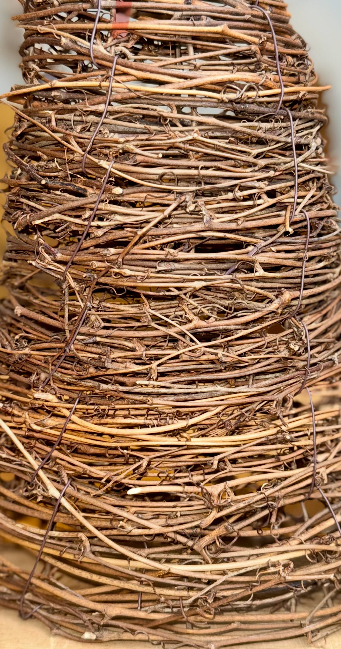 Rustic Grapevine Bell Décor – Handcrafted Natural Vine Accent