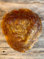 Vintage Amber Indiana Glass Dish/bowl