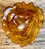 Vintage Amber Indiana Glass Dish/bowl
