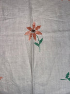 Cotton Embroidered Table Square