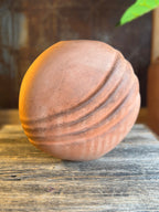 Round Terracotta Vase