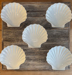 Dansk International Design France White Scallop Clamshell Dish Bowl