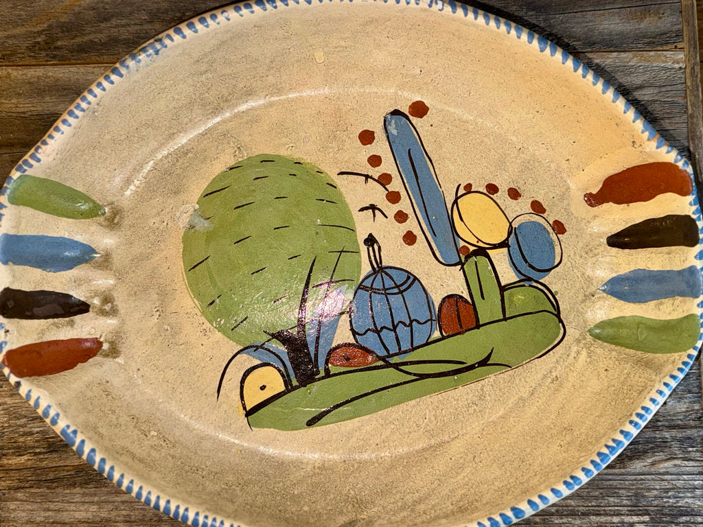 Vintage Mexican Tlaquepaque Terracotta Nesting Bowls