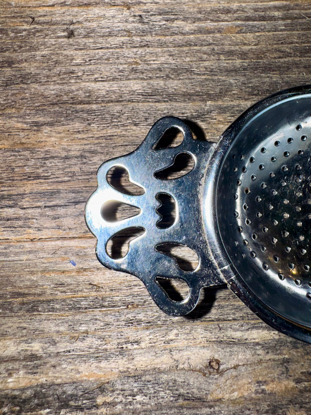 Vintage Silver Tea Strainer
