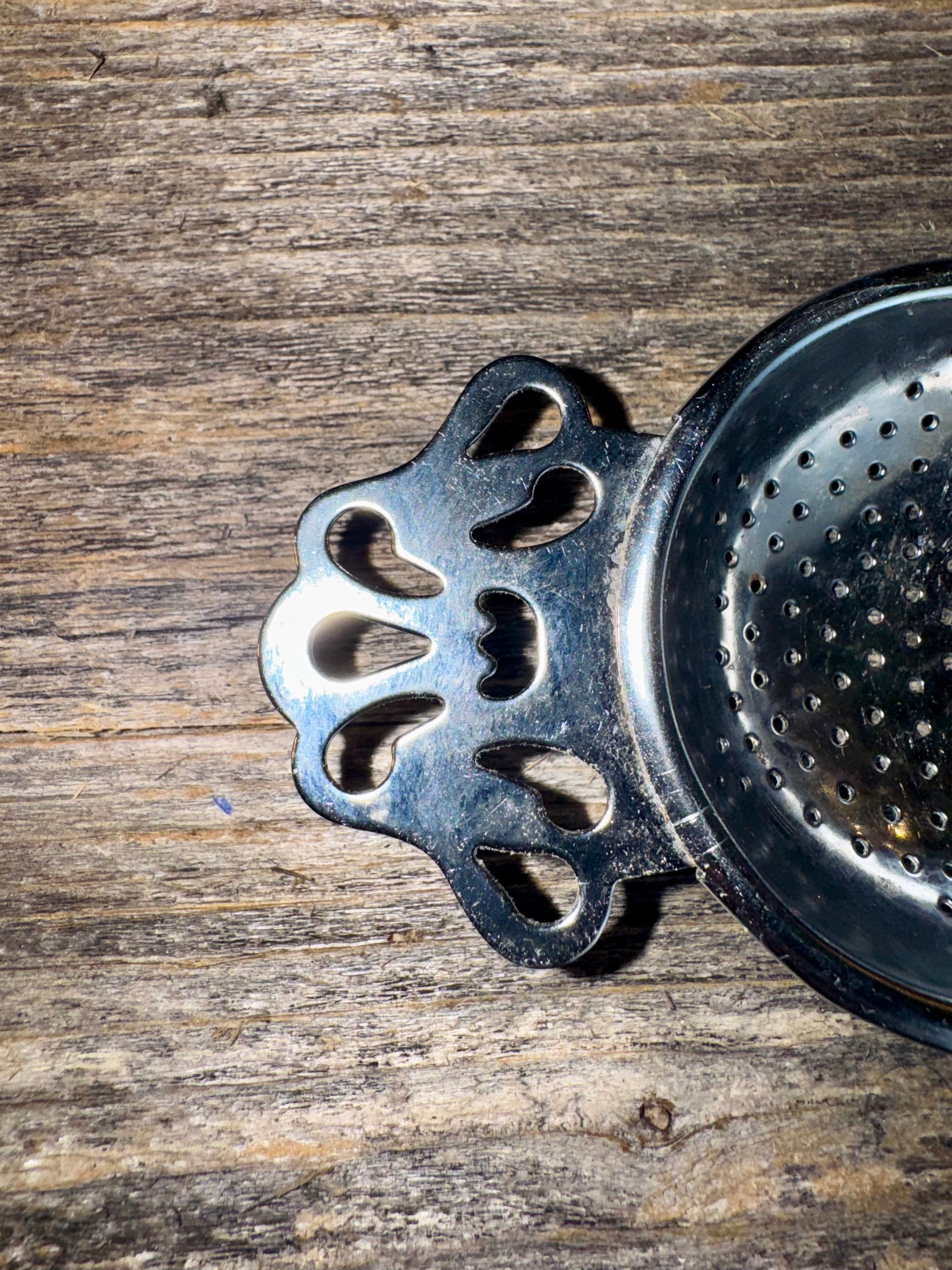 Vintage Silver Tea Strainer