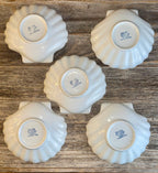 Dansk International Design France White Scallop Clamshell Dish Bowl