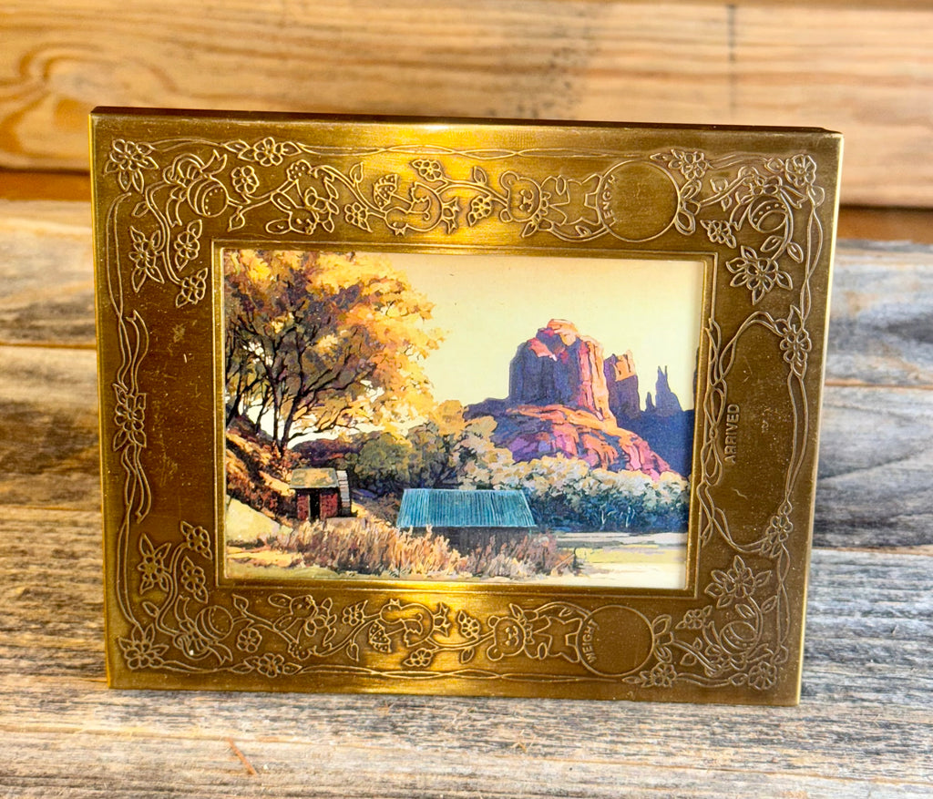 Gold Baby Arrival Frame