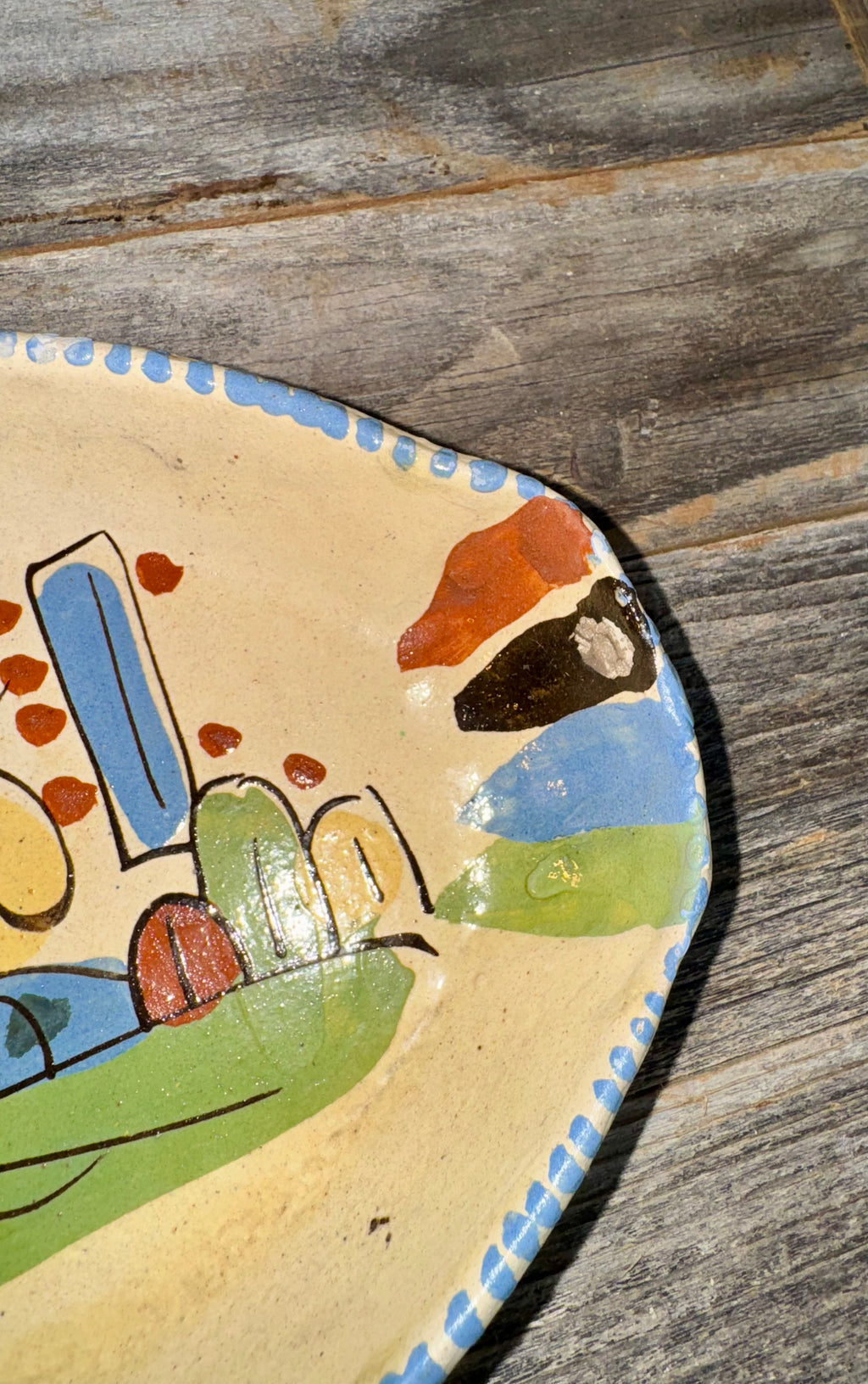 Vintage Mexican Tlaquepaque Terracotta Nesting Bowls