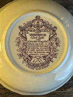 Vintage Romantic England Purple Transfer Ware Bowls