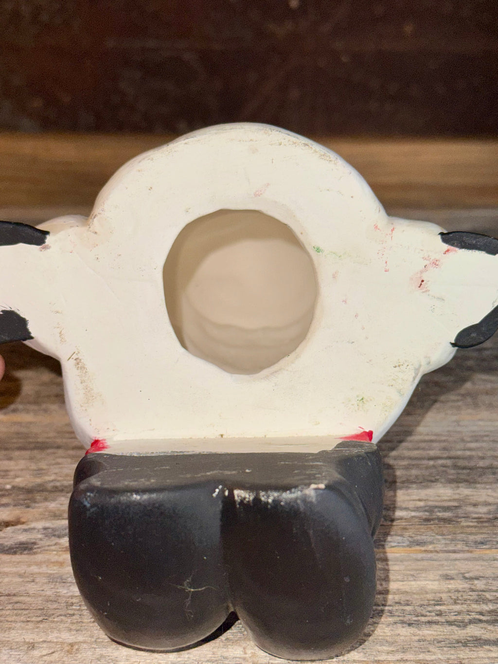 Vintage Duncan Ceramic Santa "Shelf Sitter"