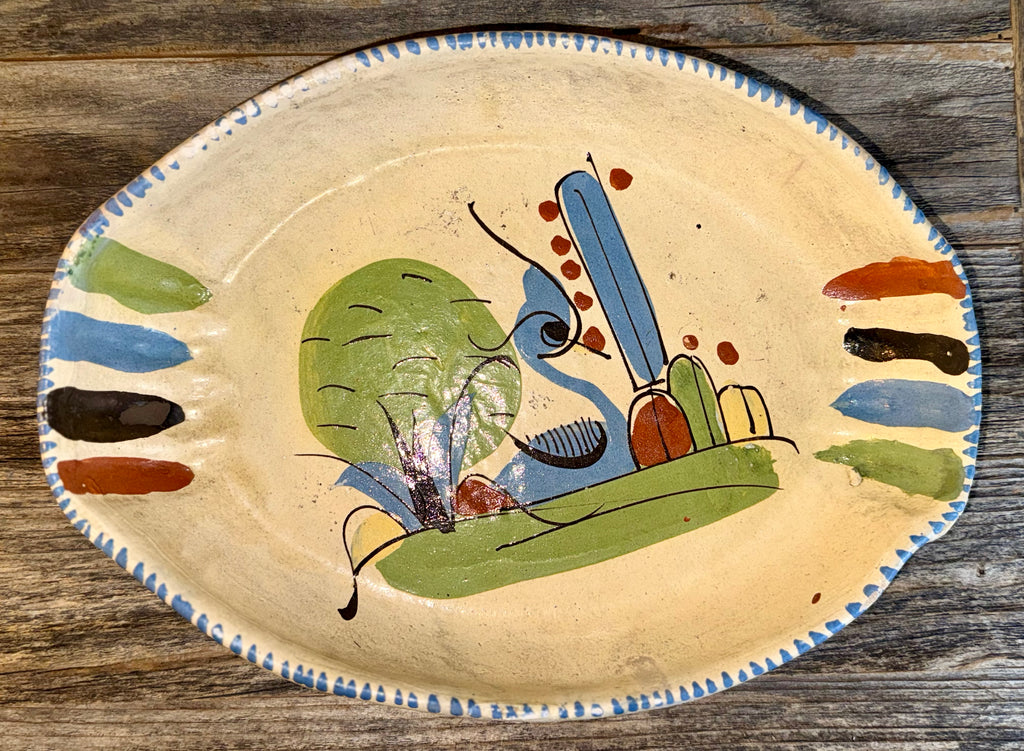 Vintage Mexican Tlaquepaque Terracotta Nesting Bowls