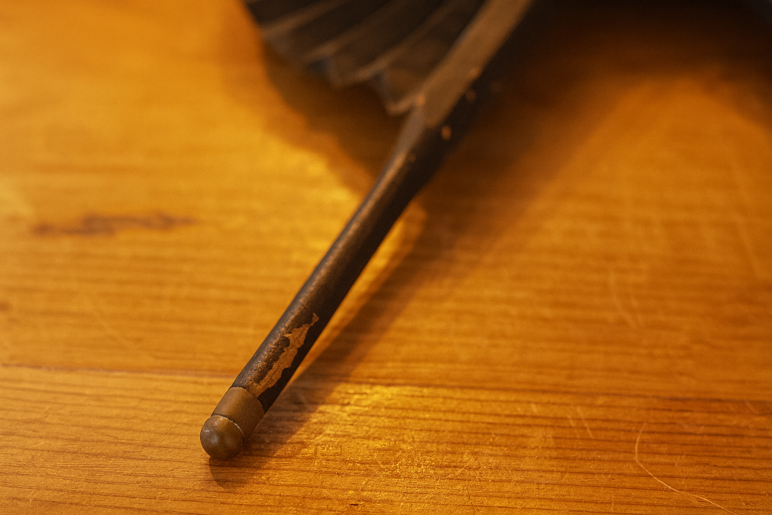 Vintage Asian Mourning Fan