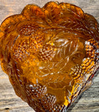 Vintage Amber Indiana Glass Dish/bowl
