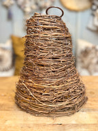 Rustic Grapevine Bell Décor – Handcrafted Natural Vine Accent