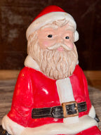 Vintage Duncan Ceramic Santa "Shelf Sitter"