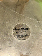 Biltmore Silver Metal Serving Cake Plate Stand