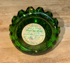 Avon Green Yuletree Glass