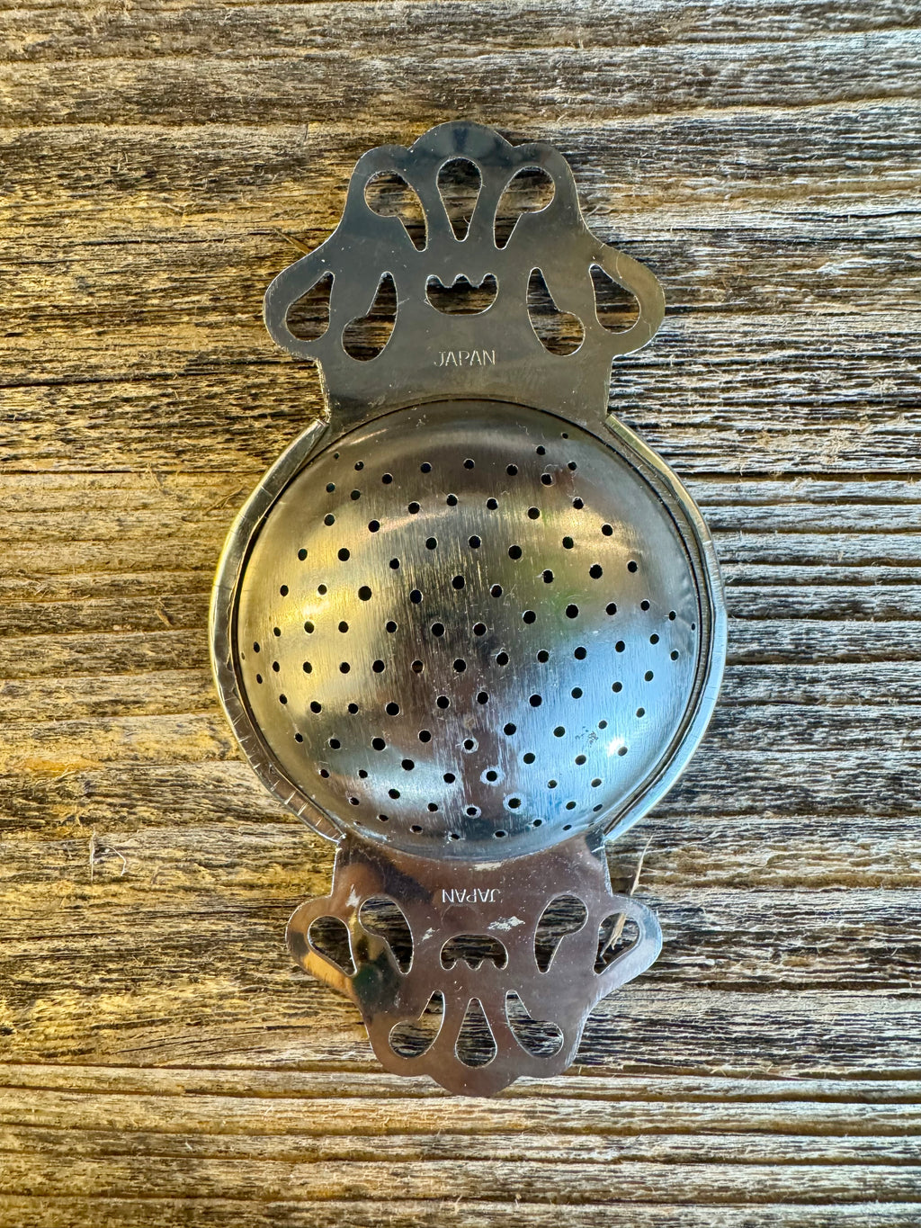 Vintage Silver Tea Strainer