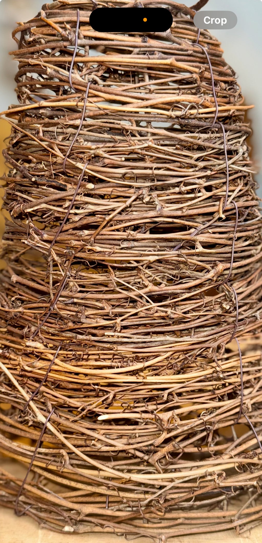 Rustic Grapevine Bell Décor – Handcrafted Natural Vine Accent