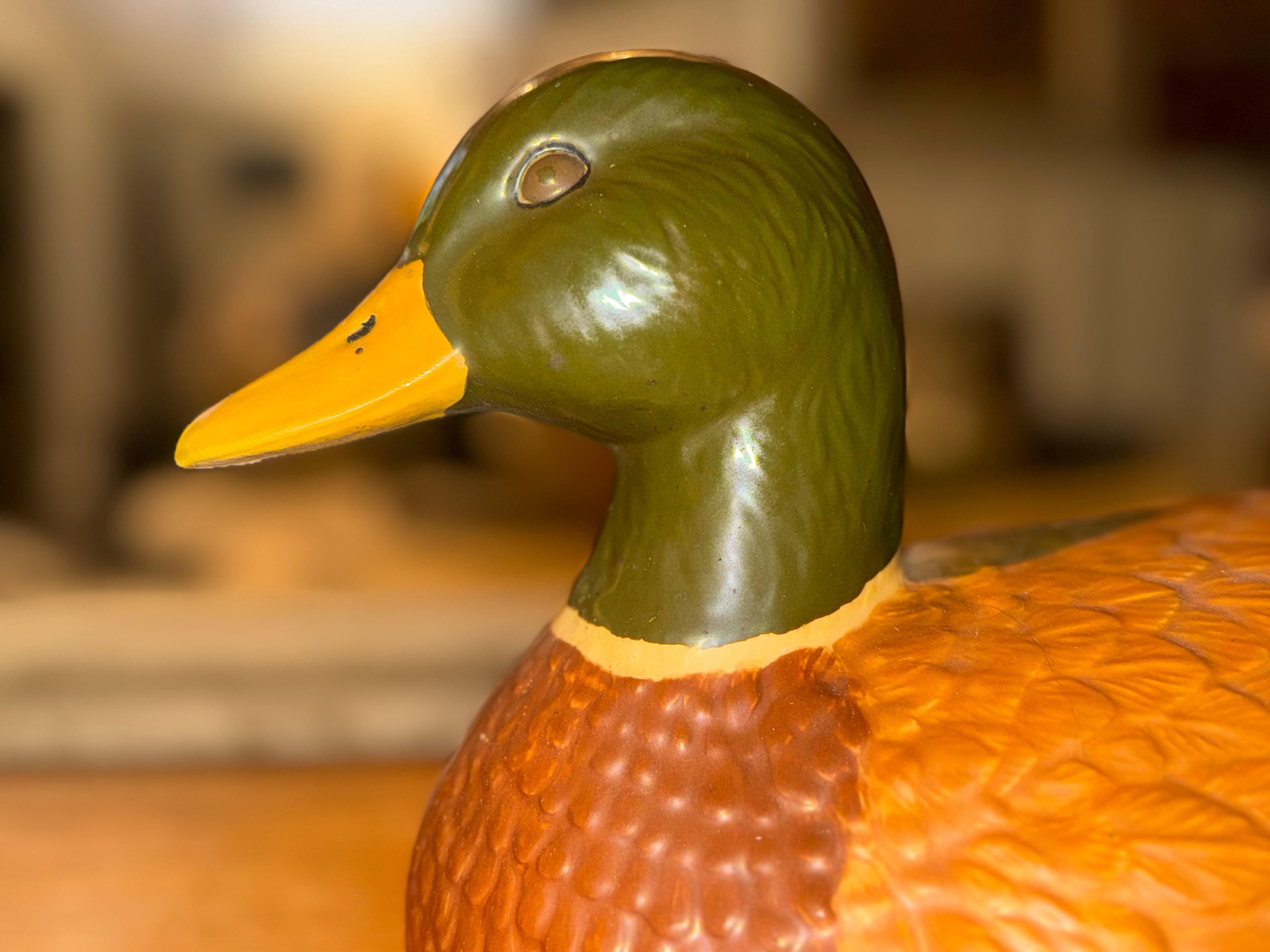 Vintage Ceramic Mallard Duck