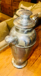 Vintage Art Deco Stainless Chrome Cocktail Shaker