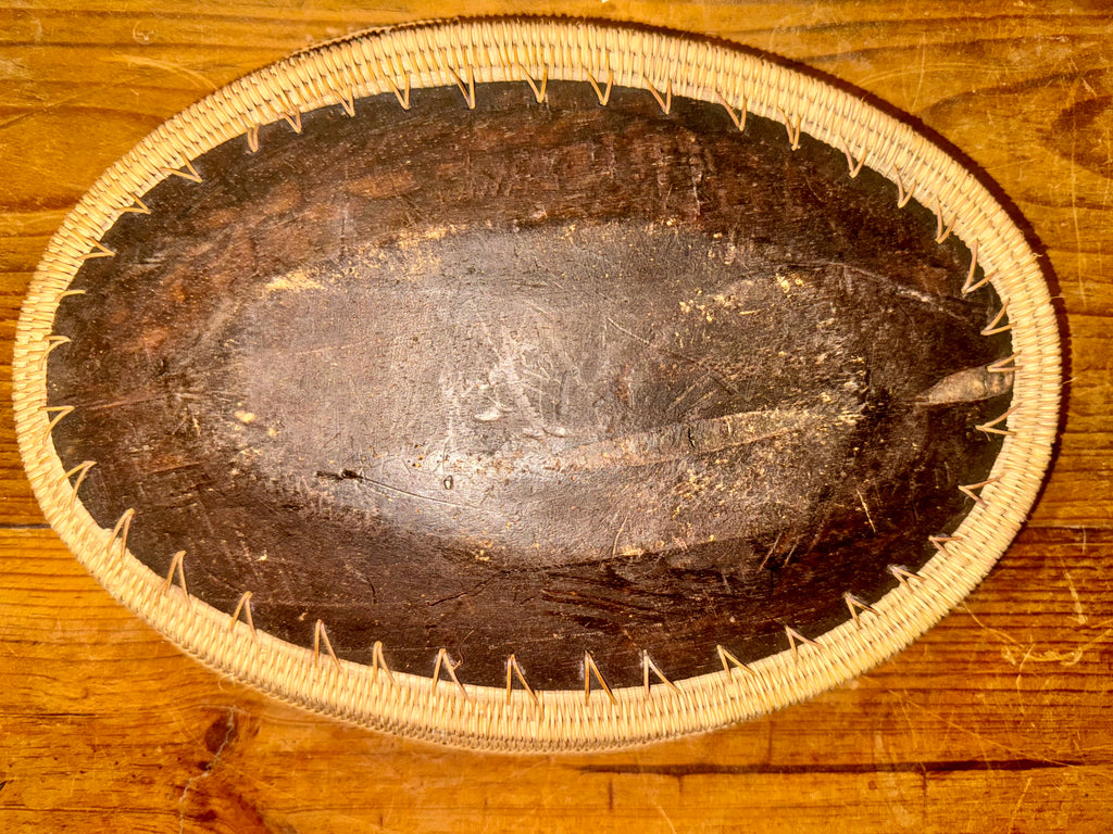 Medium Sized Vintage Tabletop Basket