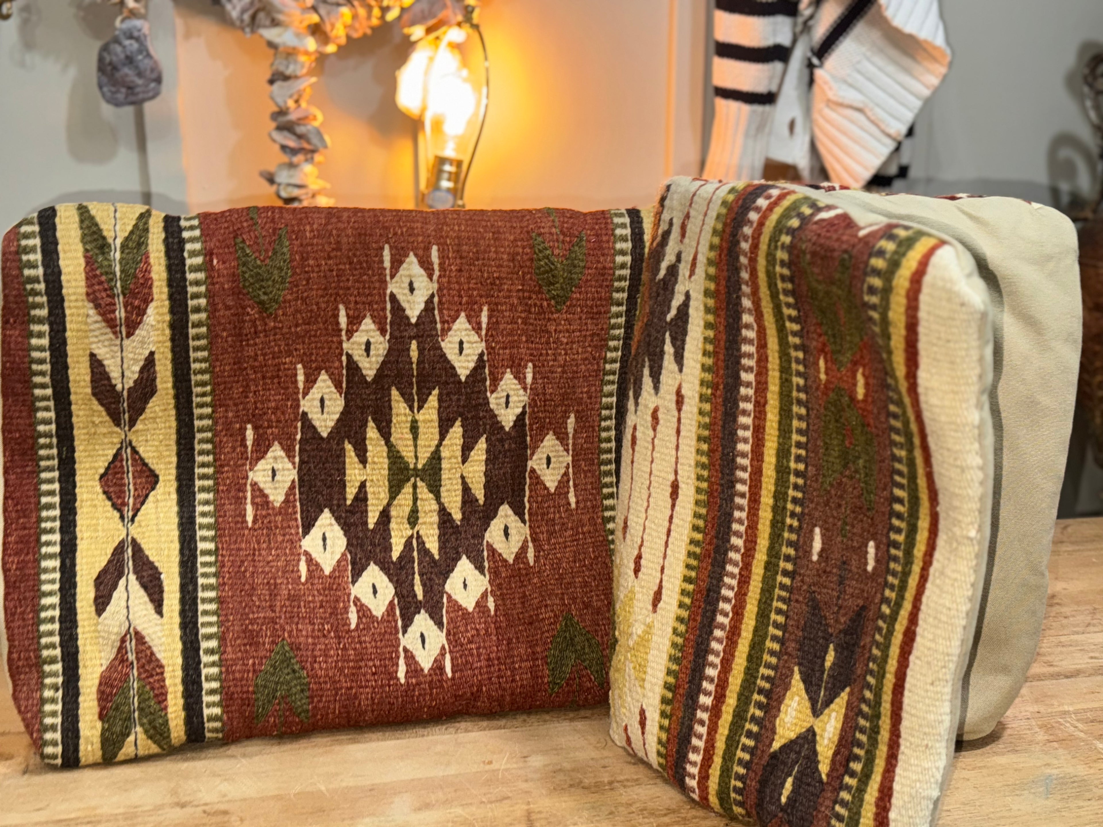 Colorful Kilim Rug Pillow Case