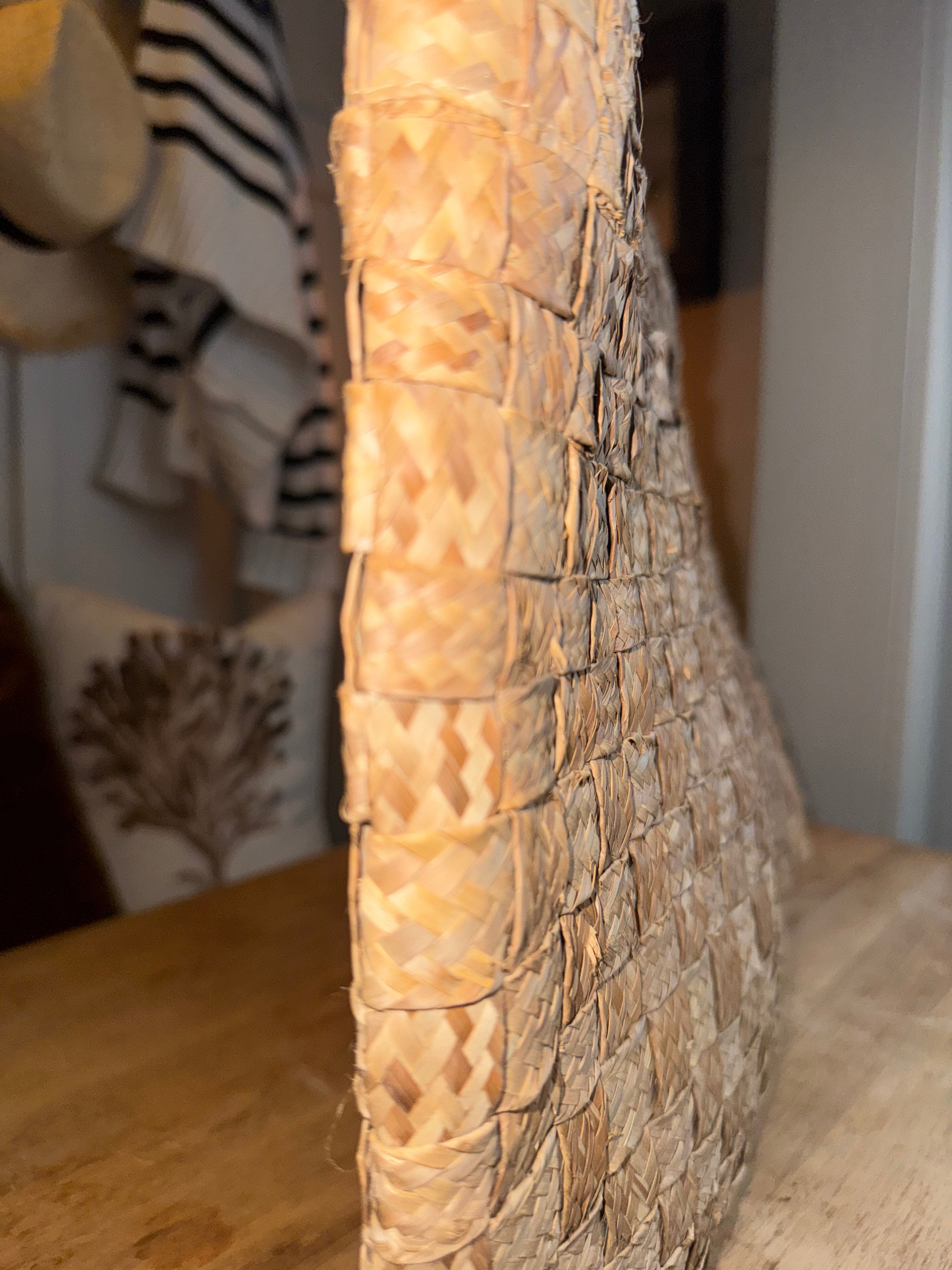 Woven Squared Flat Clutch