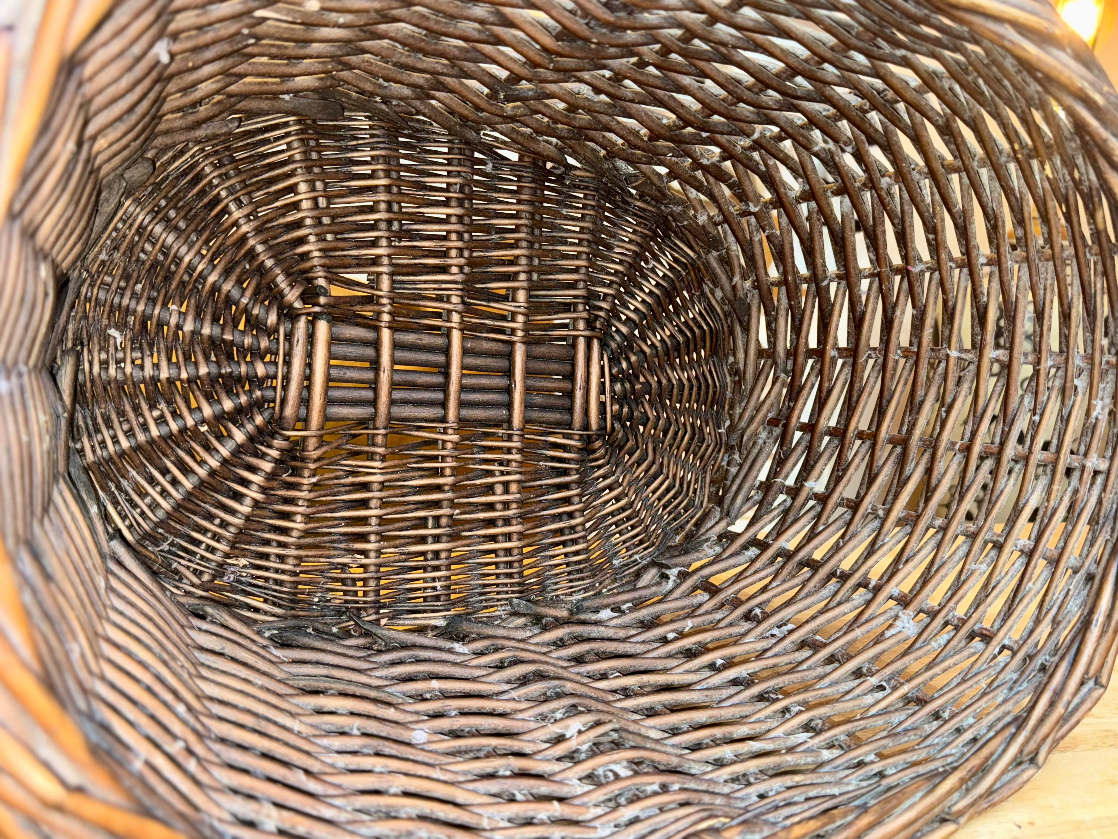 Handwoven Wicker Storage Basket