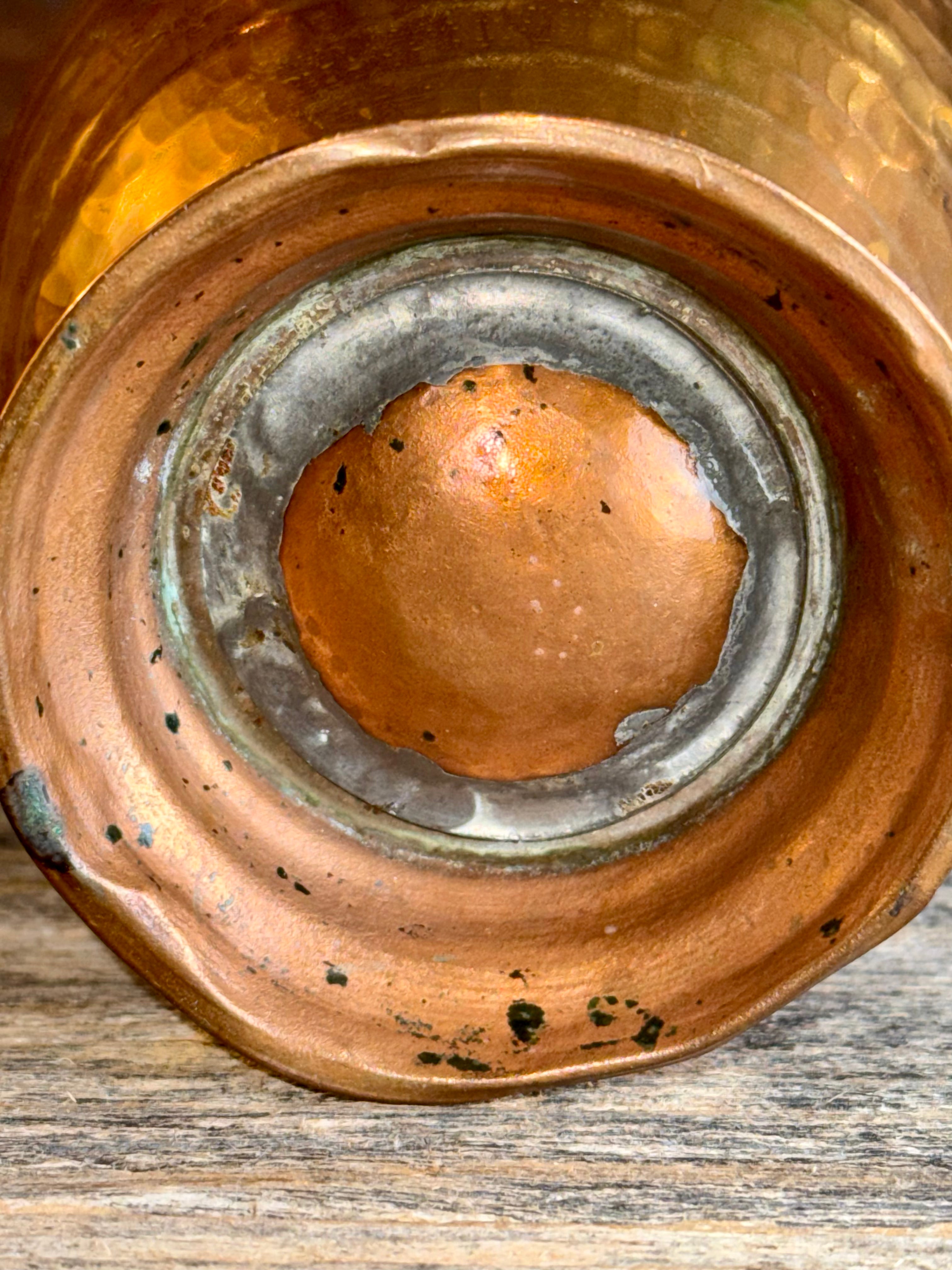 Vintage Italian 1930's Copper Wash Basin/Milkcan