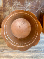 Scalloped Metal Bucket/Planter