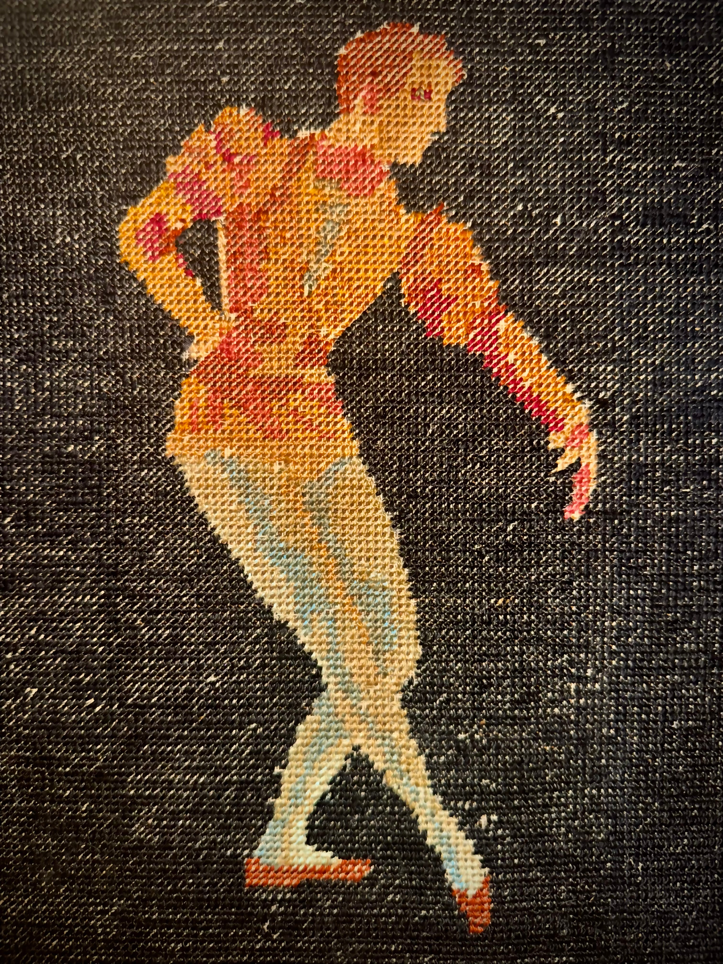 Point de Croix-Couple de Danseurs Ballerina  (Set of 2)