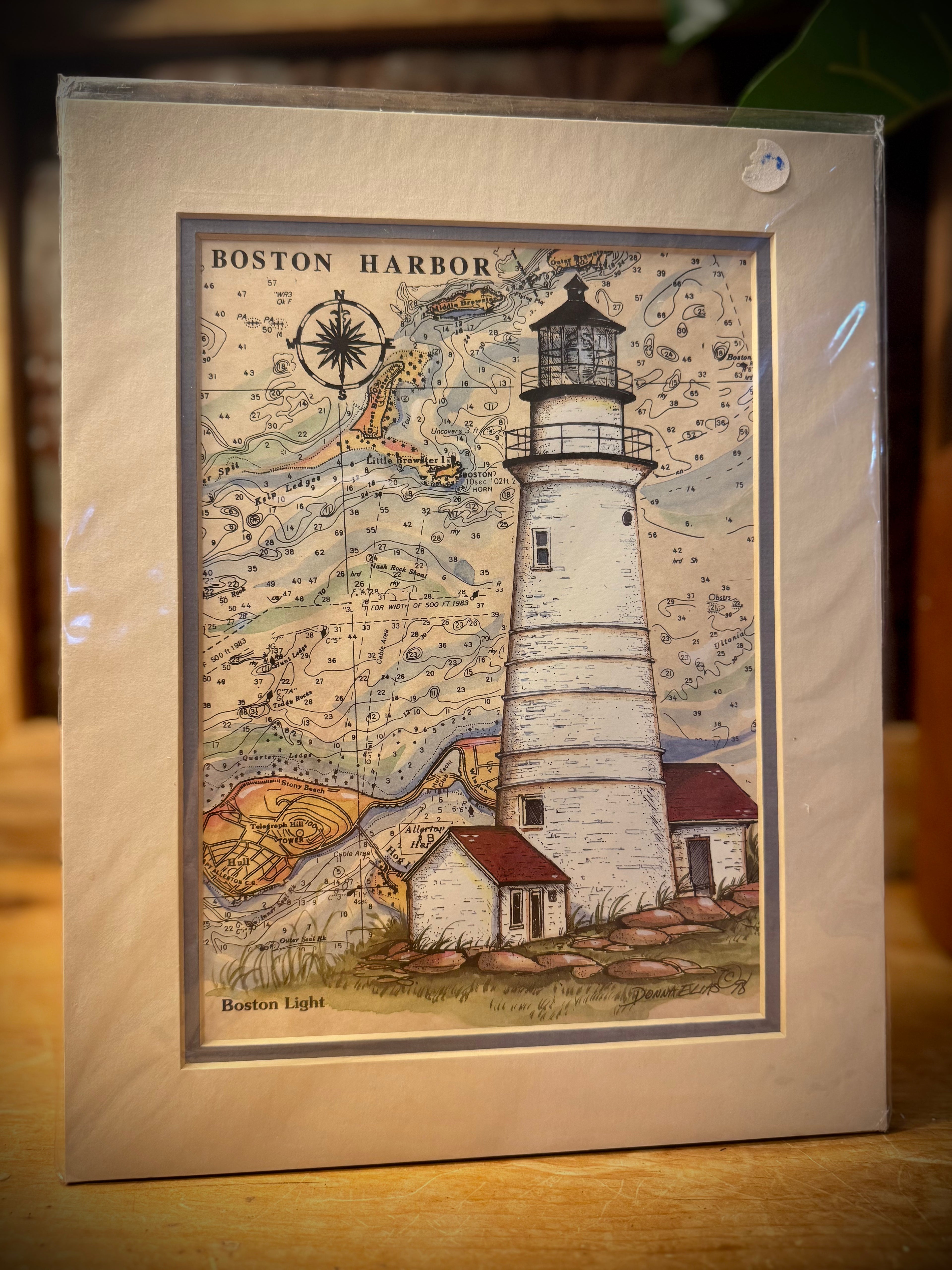 Various Lighthouse Paintings by Donna Elias