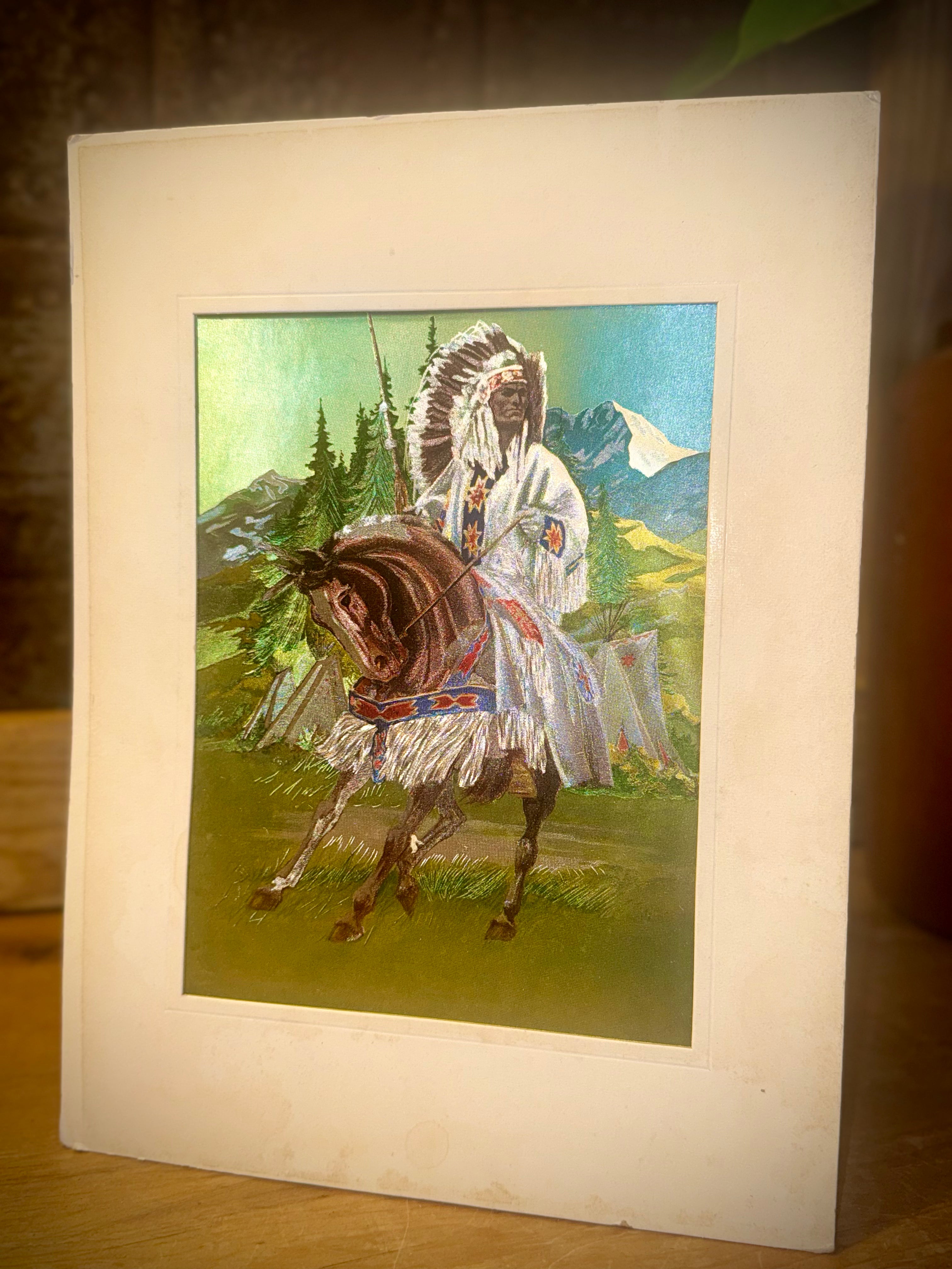 Print of Painting title "Indian Chief"