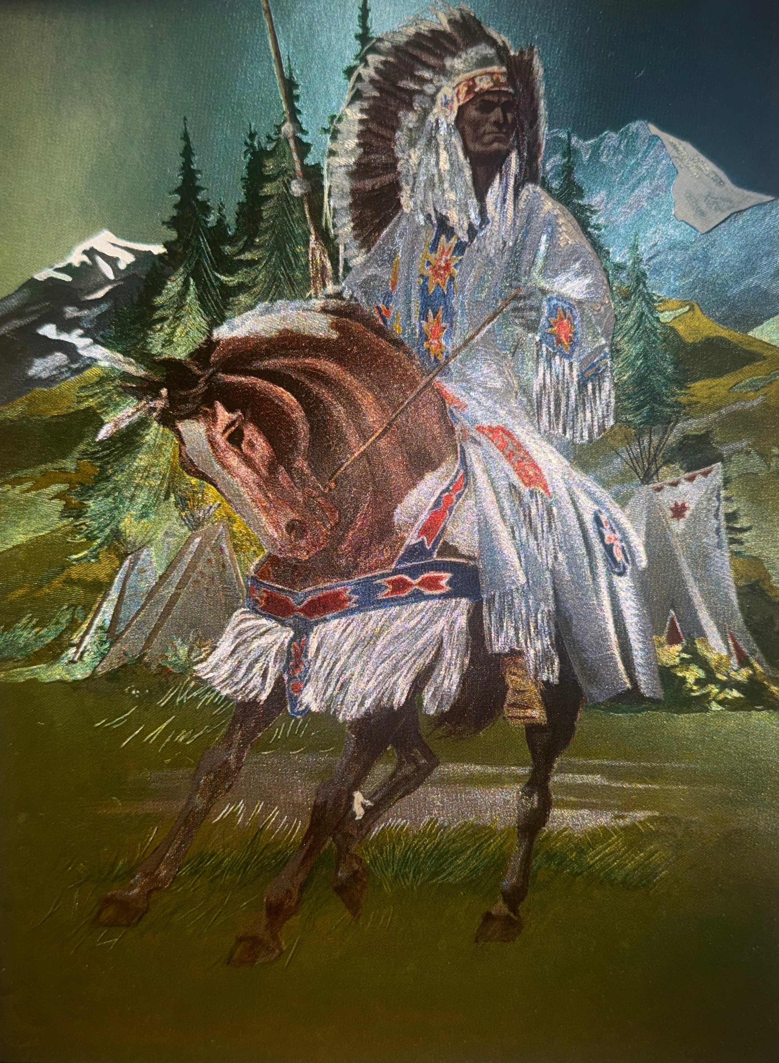Print of Painting title "Indian Chief"