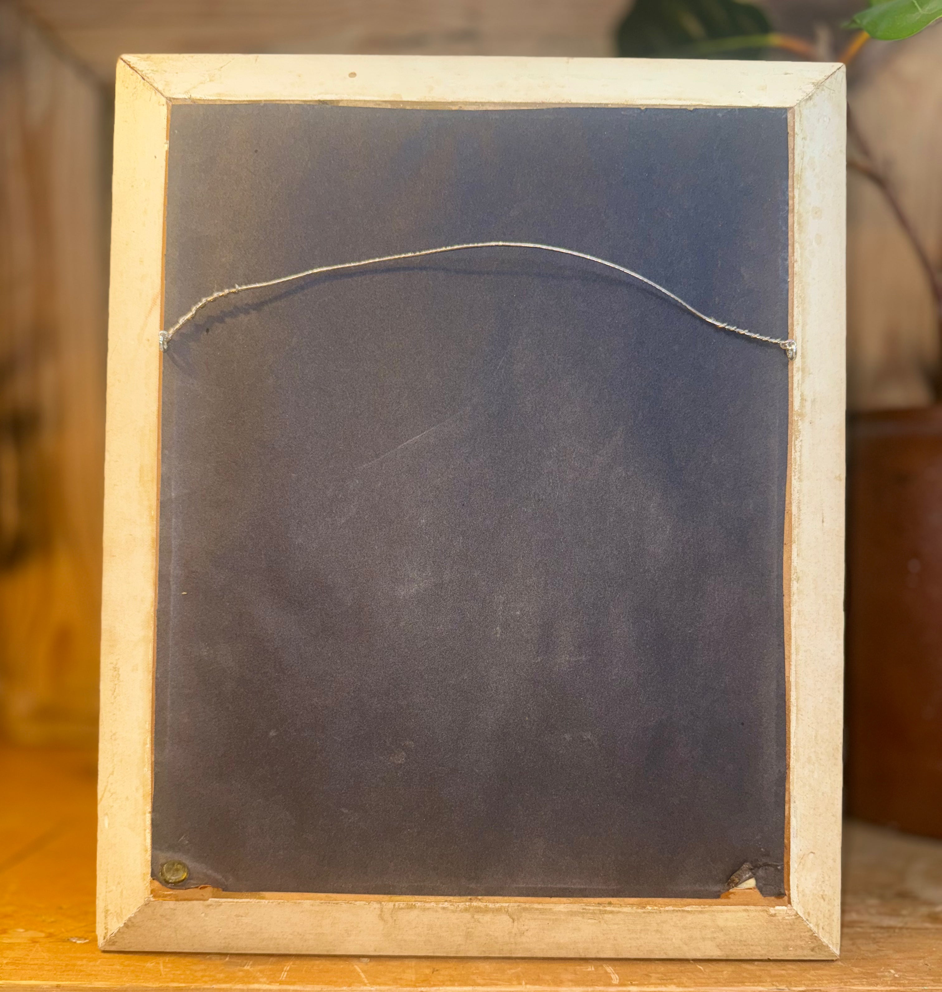 Vintage Print of A Portrait Of A Young Woman