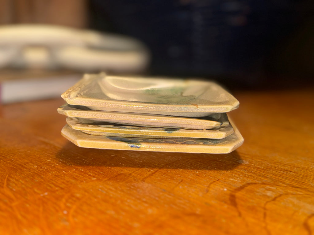 Handmade Stoneware Coasters