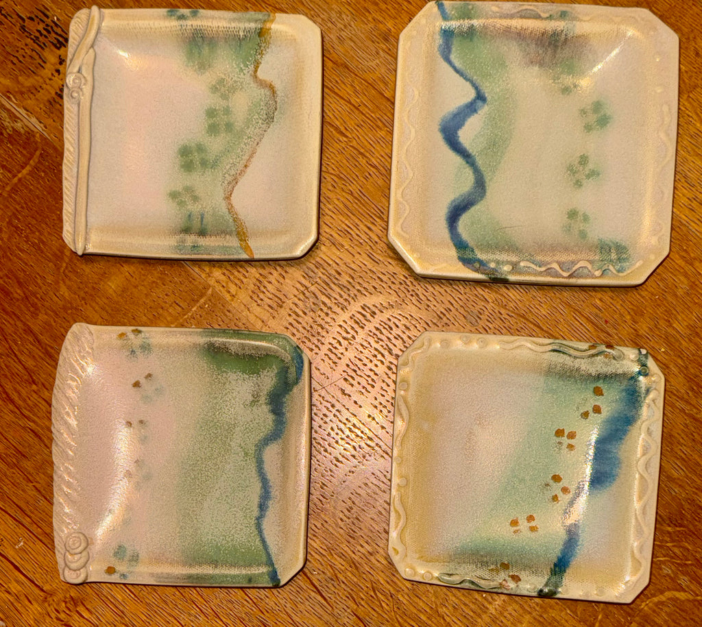 Handmade Stoneware Coasters