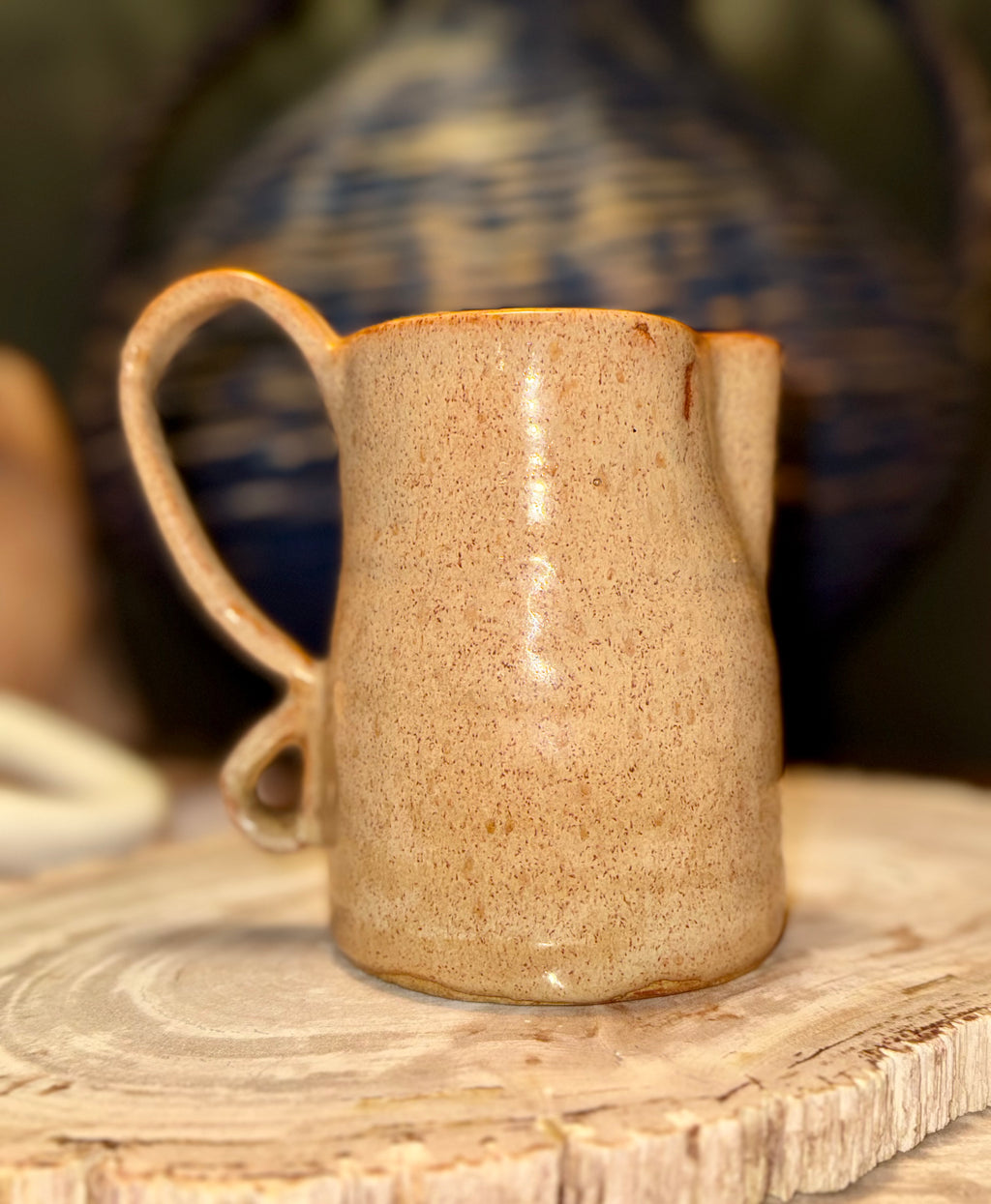 Stoneware Pitcher