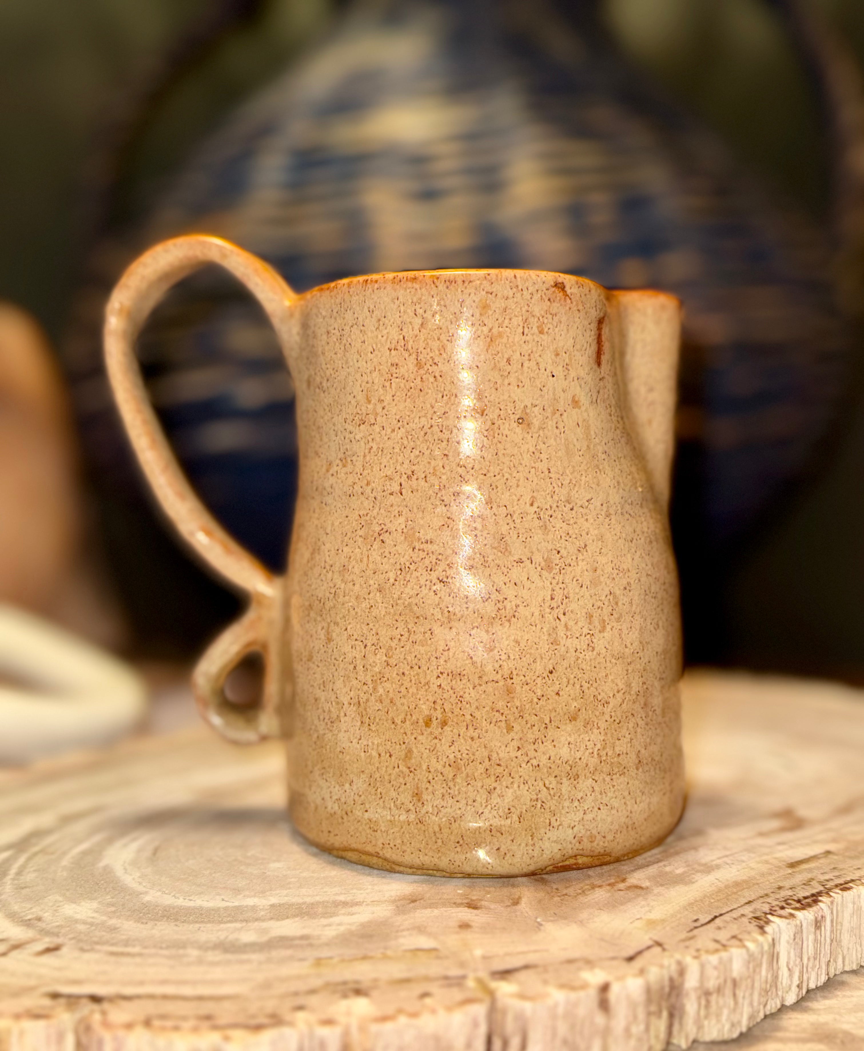 Stoneware Pitcher