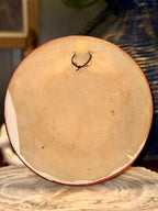 Vintage Tonala Mexican Pottery Wall Plate