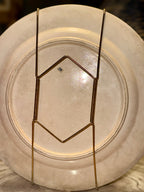 Antique Ridgways "Devonshire" Brown Transfer ware Plate