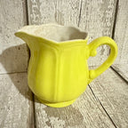 Lemon Federalist Ironstone Creamer, Made in Japan